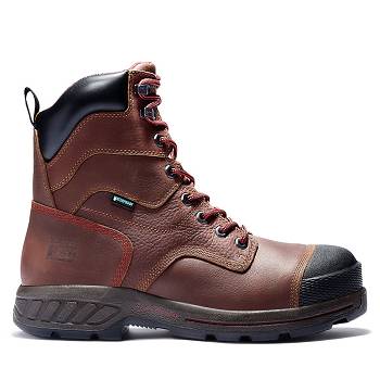 Timberland PRO Endurance 8" Comp Toe - Hnede Vysoke Topanky Panske, TB0204L